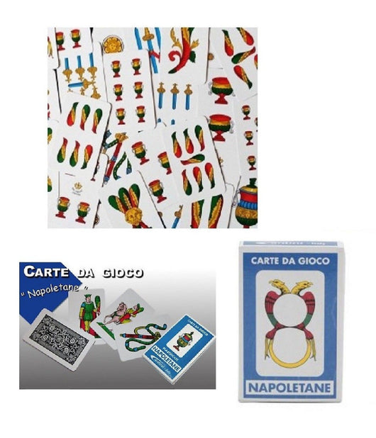 Carte Da Gioco Napoletane Mazzo 40 Carte Da Tavolo Scopa Solitario Sette E Mezz         