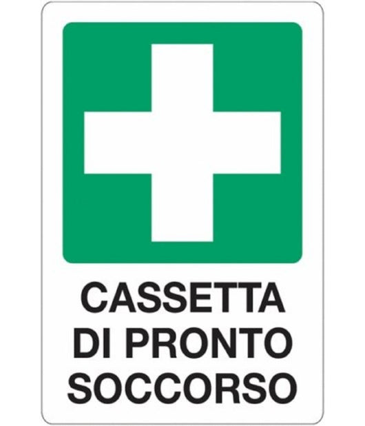 Cartello Cassetta Pronto Soccorso Segnaletica Direzionale Sicurezza Avvertimento         