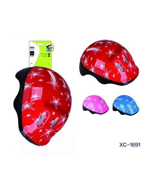 Casco Da Bambino Per Bici Bicicletta Con Chiusura Regolabile Vari Colori Xc-1691         