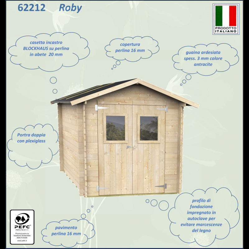 Casetta Bh19 Roby 198x198 cm PDF pefc