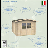 Casetta Bh25 Opera Varie misure PDF pefc - Porta doppia 254x276