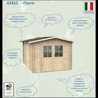 Casetta Bh25 Opera Varie misure PDF pefc - Porta doppia 215x250