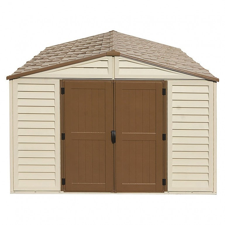 Casetta in PVC WoodBridge Plus 10,5'x13' Duramax Premier, 325 x 405 x 233 cm