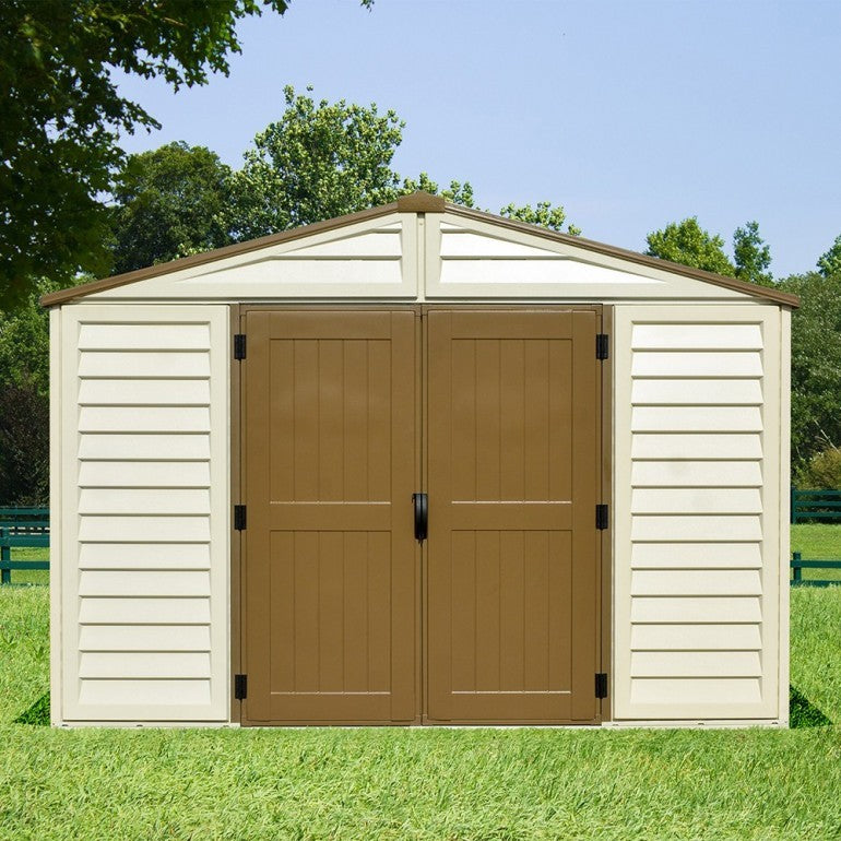 Casetta in PVC WoodBridge Plus 10,5'x8' Duramax Premier, 325 x 247 x 233 cm