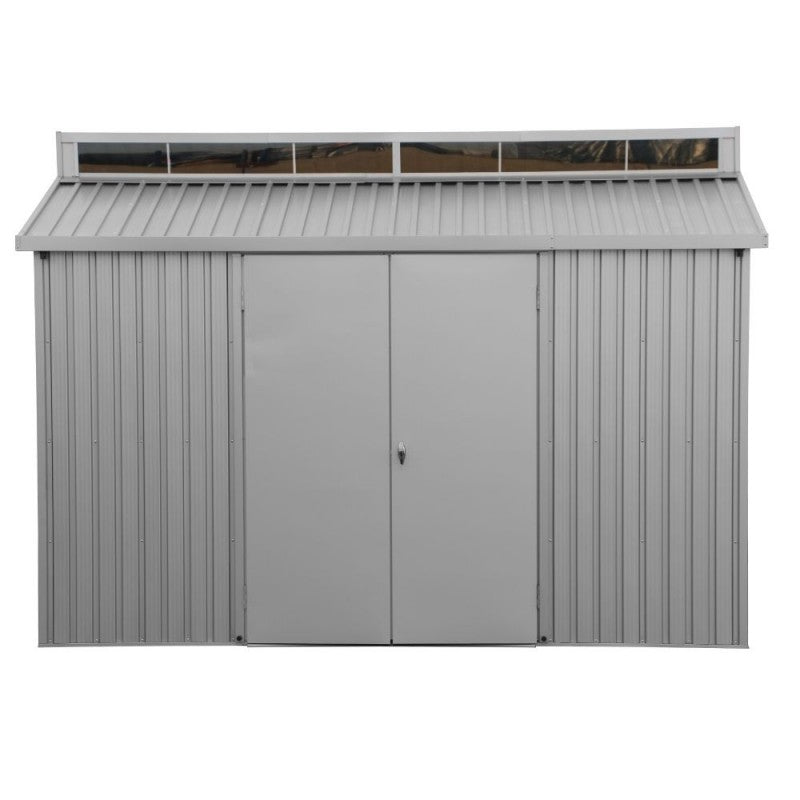 Casetta in Alluminio Alu 10'x6' Duramax 323 x 172 x 230,5 cm colore grigio