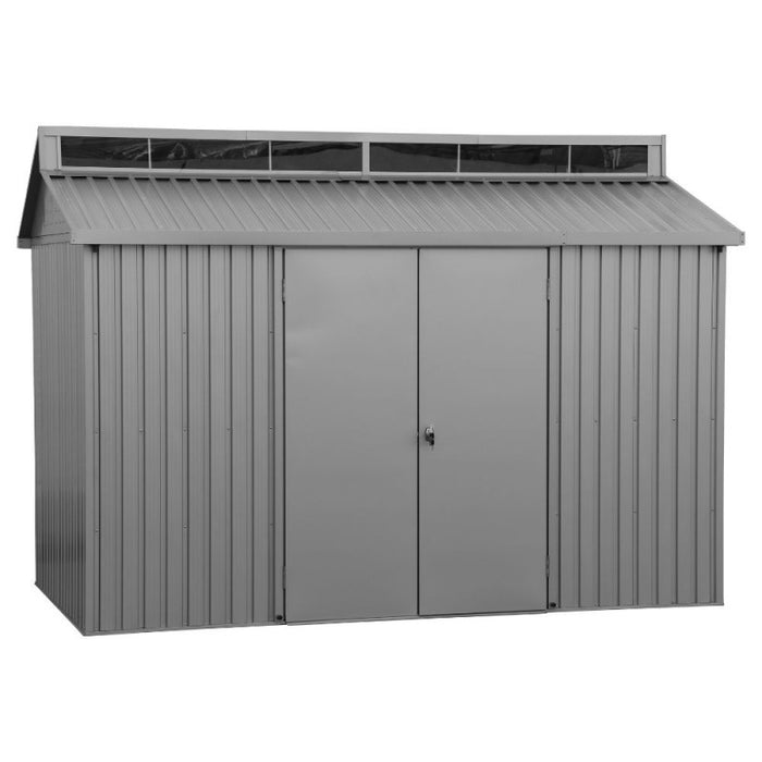 Casetta in Alluminio Alu 10'x6' Duramax 323 x 172 x 230,5 cm colore grigio