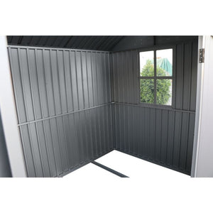 Casetta in Alluminio Alu 10'x6' Duramax 323 x 172 x 230,5 cm colore grigio