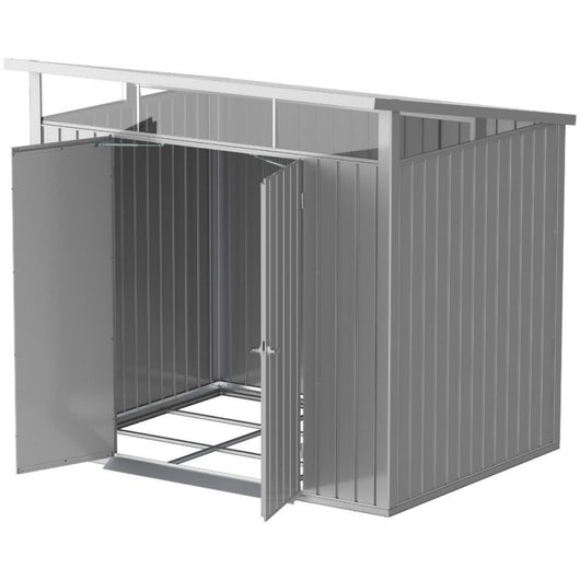 Casetta in Metallo Palladium Duramax 8'x6' a due porte 196,5x199x229 cm colore grigio