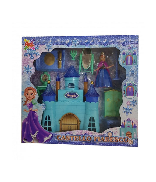 Castello Fiabesco Bambole Principesse Casa Letto Specchio Gioco Anna Bambine         