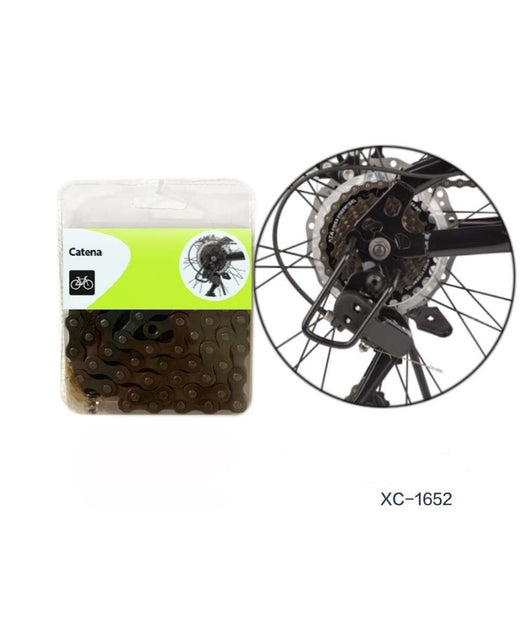 Catena Ricambio Per Bicicletta 1/2â€³ X 3/32â€³ X 116l Maglie Accessori Bici Xc-1652         