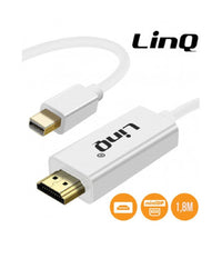 Cavo Adattatore Mini Displayport Maschio A Hdmi Maschio 1.8mt Full Hd 1080 Mdh-18b         