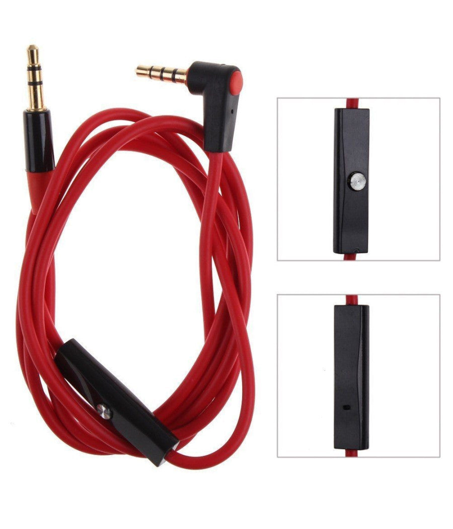 Cavo Audio Aux Spinotto Jack Da 3,5mm Con Microfono Cuffie Smartphon Linq Kk-885         