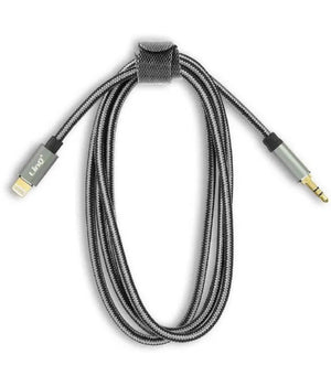 Cavo Audio Iphone Da Lightning A Jack Maschio Da 3,5 Mm Intrecciato 1,5 Mt A3522         