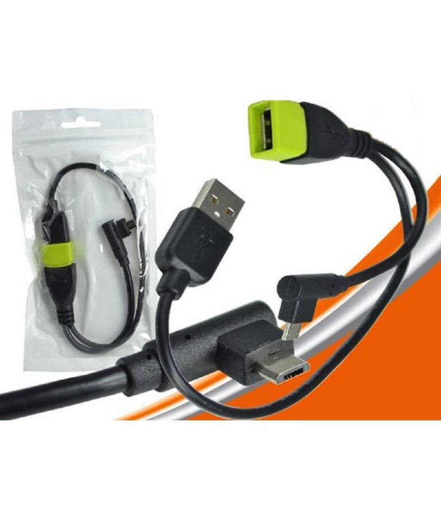 Cavo Dati Otg Ricarica Usb Microusb Per Smartphone Samsung Tablet Android Otg-2am         