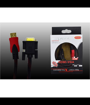 Cavo Hdmi A Vga Telato 3 Metri 1080p Video Pc Lettori Hdmi Maxtech Hdva-rt3m         