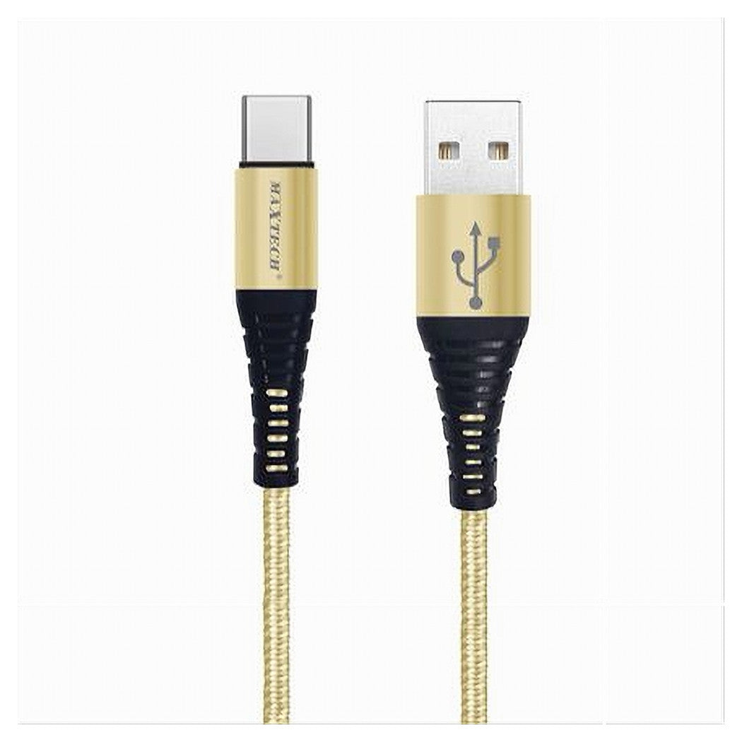 Cavo Usb-a / Type-c 3.0a 1 Mt Dati Ricarica Rapida Per Smartphone Tablet F-tc022         