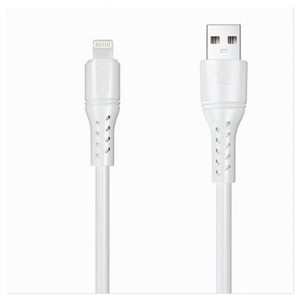 Cavo Usb Lightning 3a 1.5mt Super Ricarica Dati Resistente Iphone Ipad Ipod F-ip047         