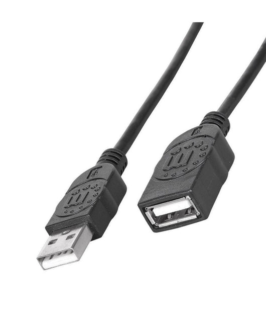 Cavo Usb Prolunga 10 Metri 10m Maschio / Femmina Estensione 10 Mt Pc Desktop         