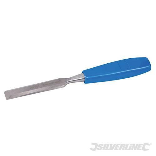 Scalpelli per legno in acciaio manico rivestito in plastica Silverline - 19mm