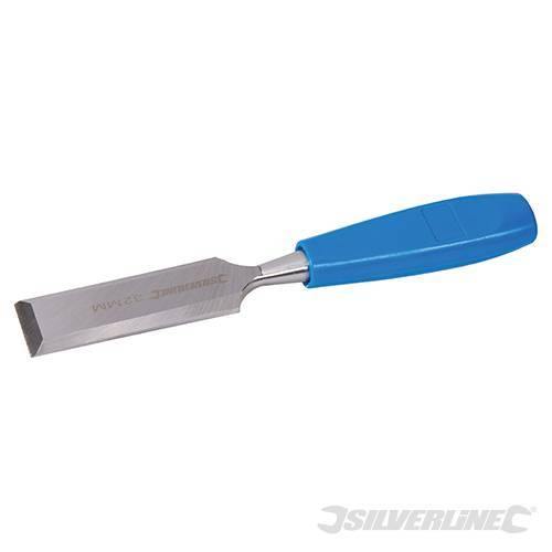 Scalpelli per legno in acciaio manico rivestito in plastica Silverline - 24 mm