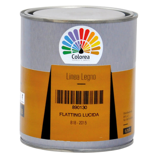 6pz vernice flatting 'colorea' lt. 0,750 trasparente lucida 890130nlm