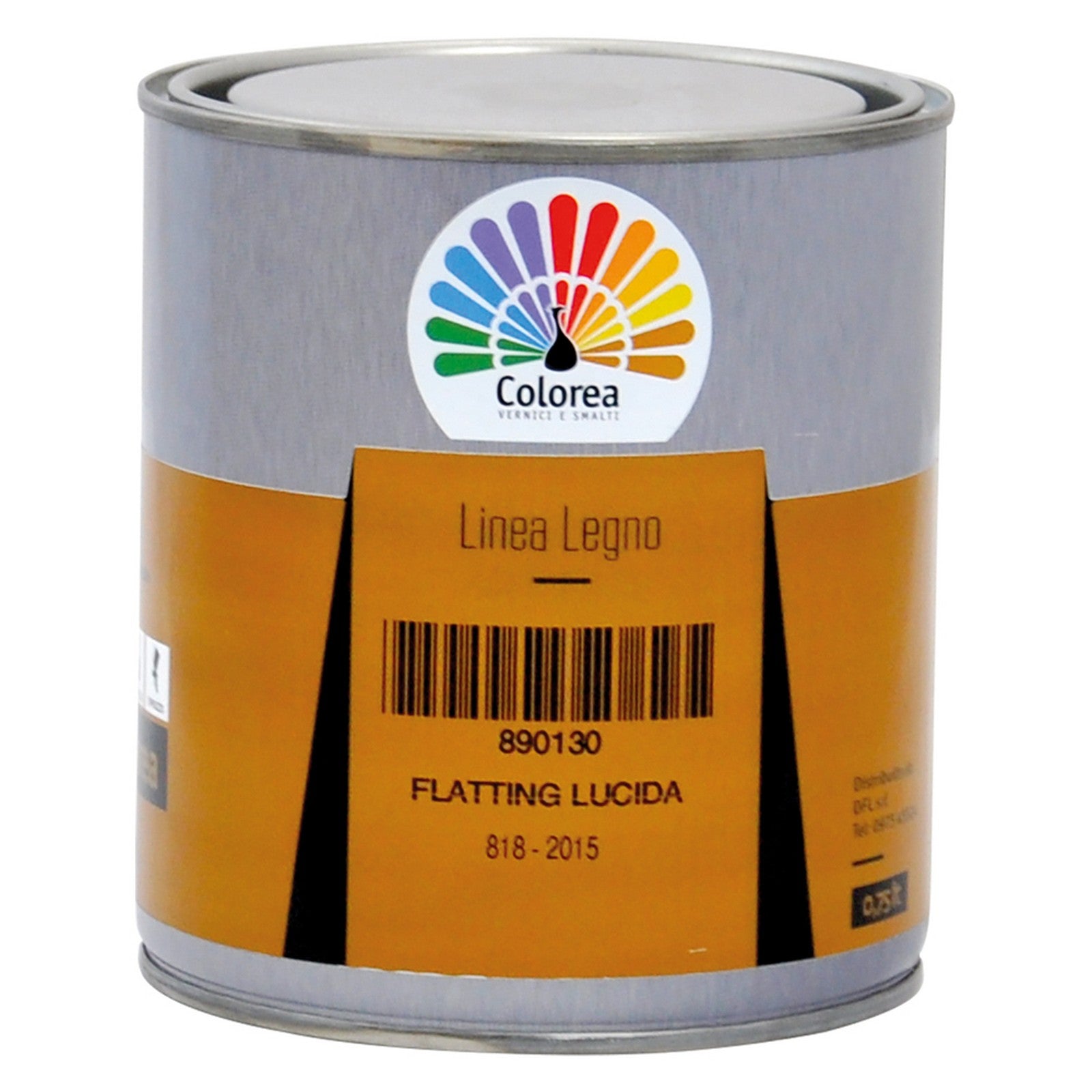 2pz vernice flatting 'colorea' lt. 2,5 trasparente lucida cod:ferx.890140nlm