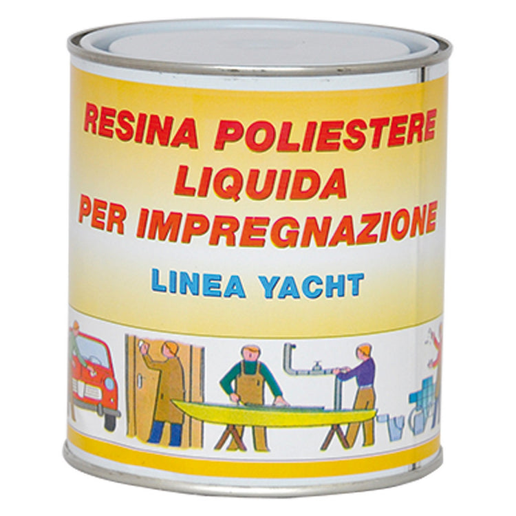 resina poliestere trasparente gr. 750 cod:ferx.9006484nlm