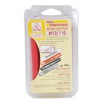 cf colla termofusibile lung. mm 110 - Ã¸ mm 12 colore rosso 9001910nlm