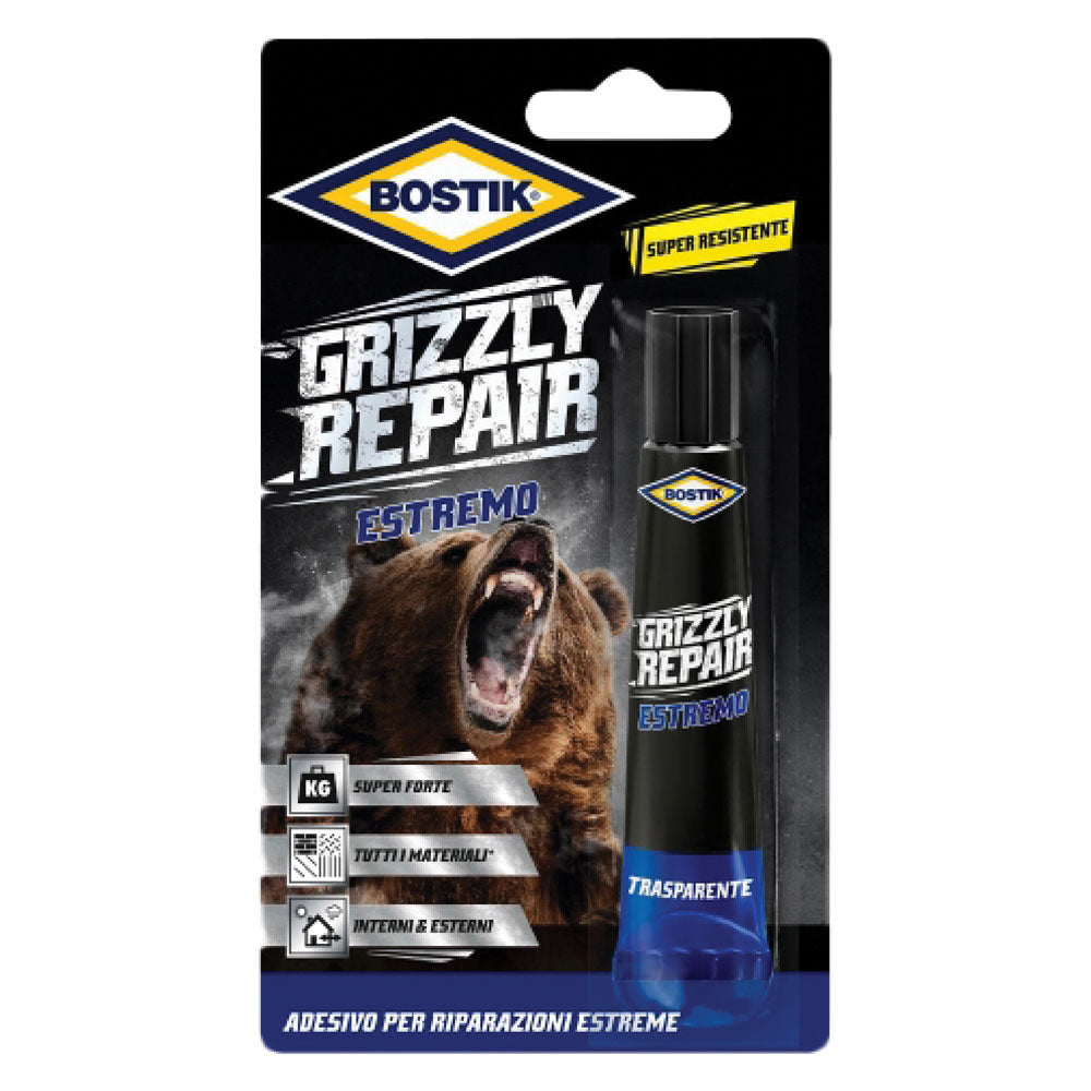 6blister adesivo universale 'grizzly repair estremo' gr. 20 9120256nlm