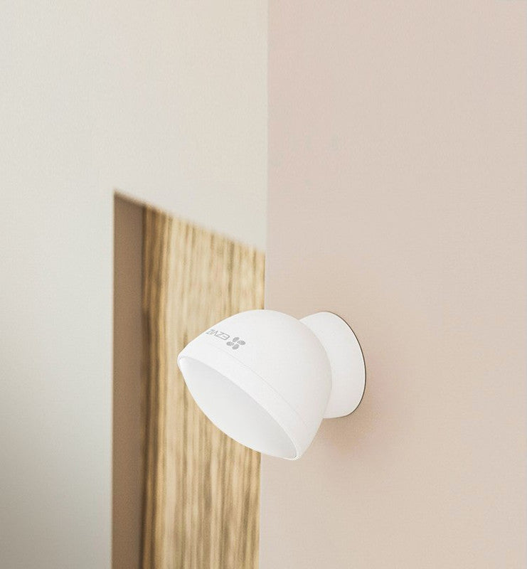 EZVIZ T1C Sensore di Movimento Umano a Infrarossi PIR, Regolabile a 360° per Allarme, Wireless, Richiede Hub A3, Connessione Zigbee