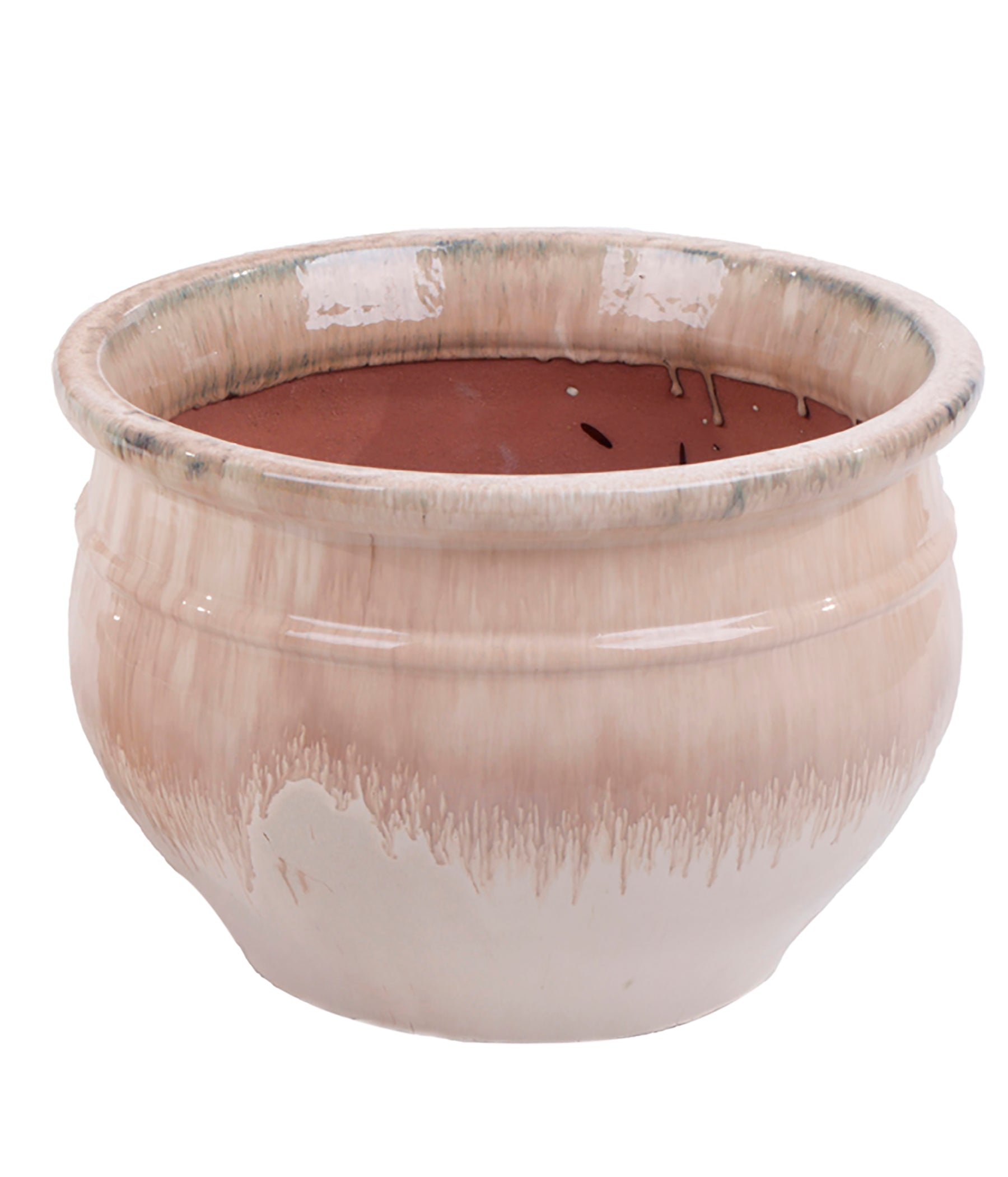 Vaso Cachepot in Ceramica Larghezza 36 cm