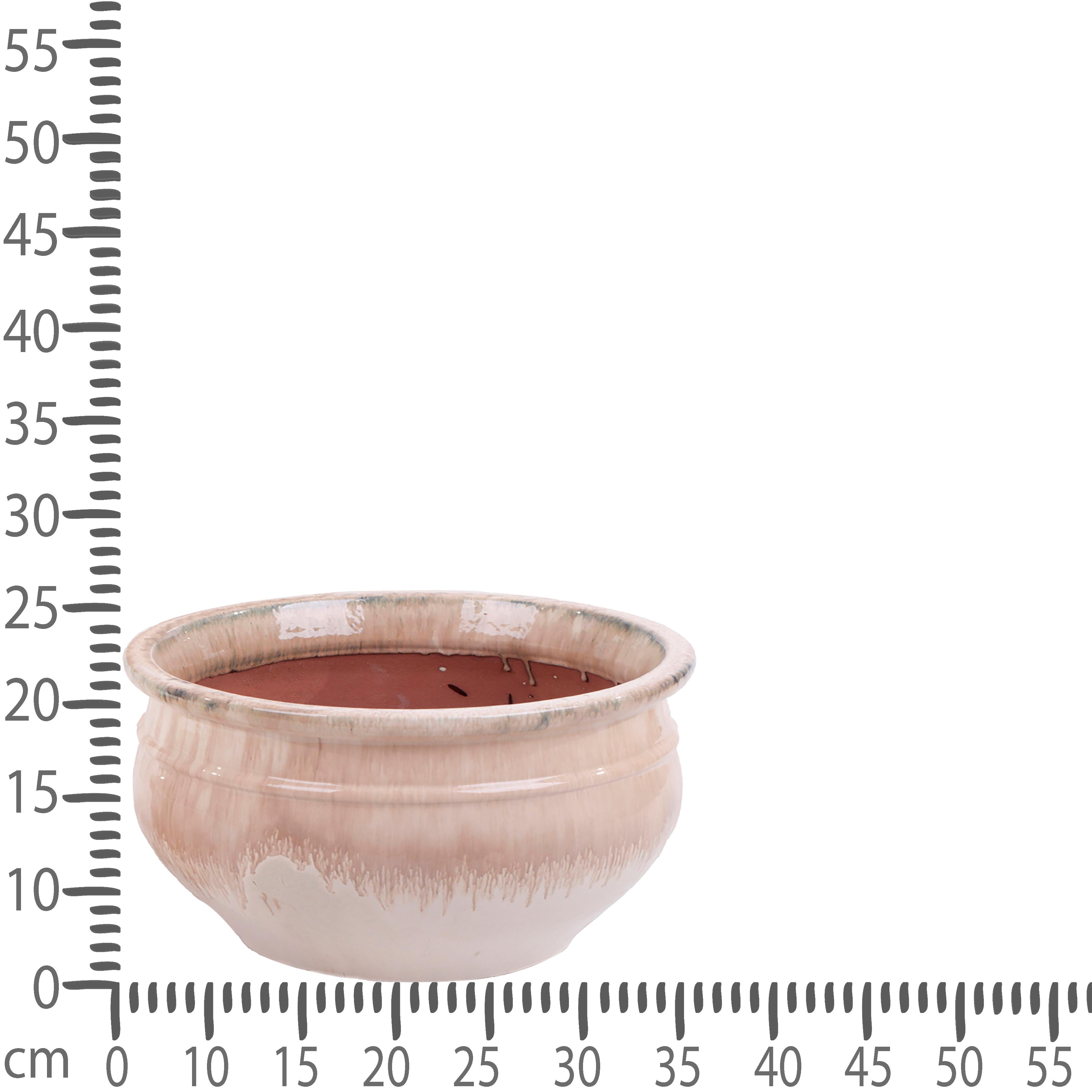 Vaso Cachepot in Ceramica Larghezza 36 cm