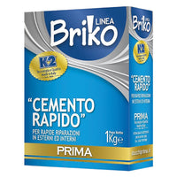 Cemento Rapido In Polvere 'Briko K2' Kg. 1 - Scatola, Taglia: Kg. 4 - Sacchetta