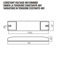 Centralina dimmerabile redo group oti dali dim 1-4ch d 240w ip20 freedom