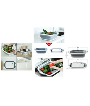 Cesto Pieghevole Cucina Colino Scolapasta Pieghevole In Silicone Verdura         