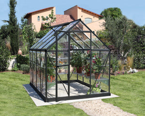 Harmony Trasparente Serra Da Giardino in Policarbonato 247X185X208 cm  Grigio