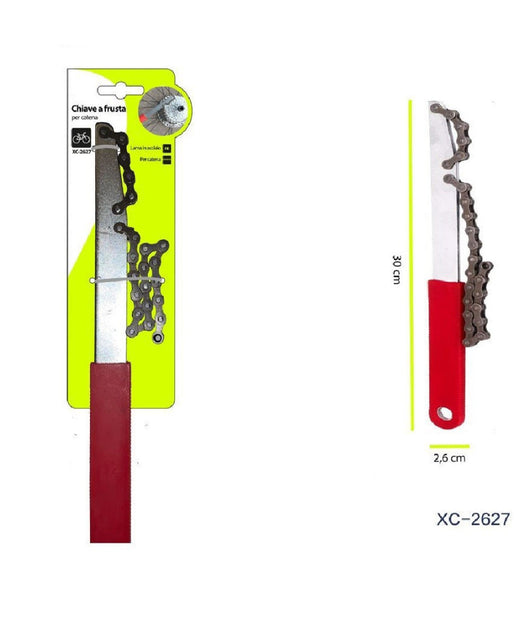 Chiave A Frusta Per Catena Ruota Dentata Strumento Riparazione Bicicletta Xc2627         