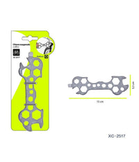 Chiave Esagonale Piatta Multiforo Utensili Di Riparazione Multiuso Bici Xc-2517         