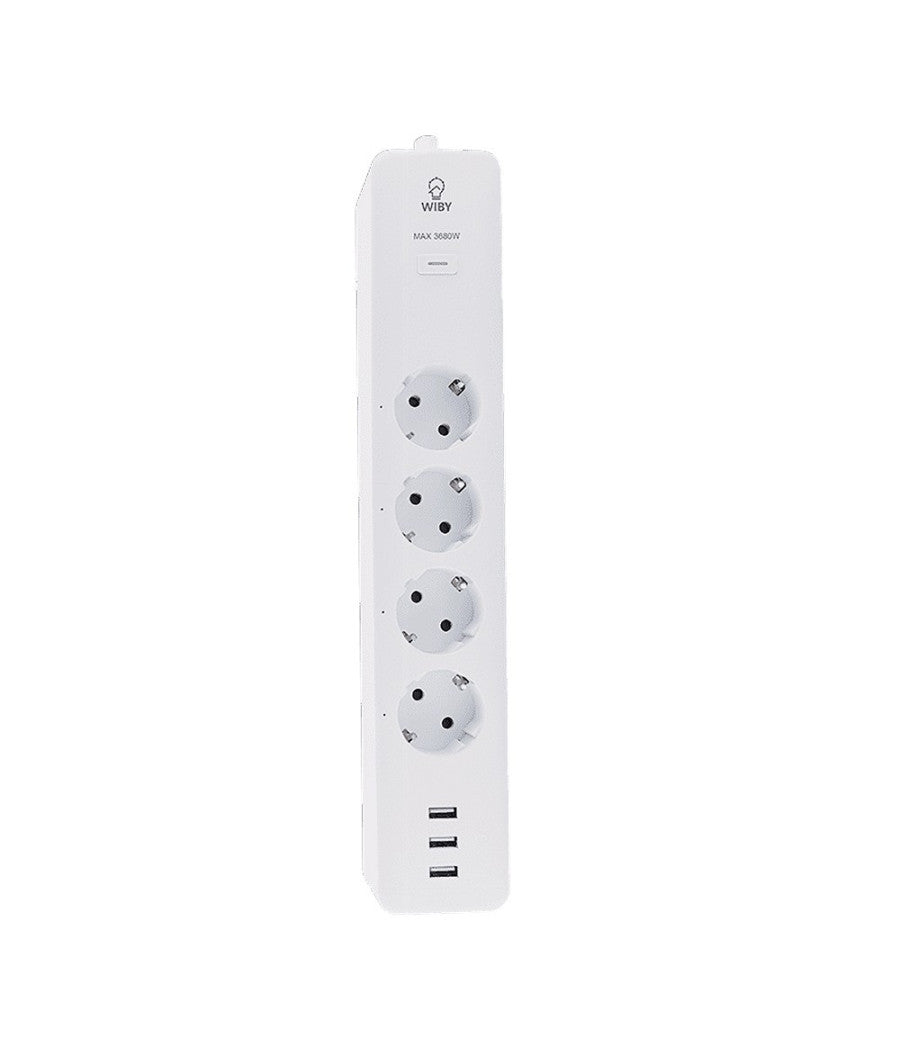 Ciabatta Multipresa Smart Intelligente Wifi Con 4 Prese Ac 3 Porte Usb M3su411-eu         