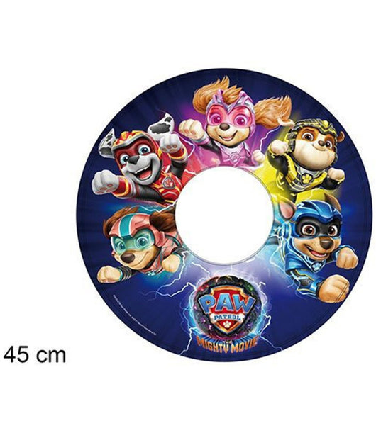 Ciambella Gonfiabile Paw Patrol Mare Piscina Nuoto Per Bambini Salvagente 45 Cm         