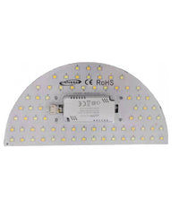 Circolina A Mezzaluna Disco Led Calamita 12w 3 Toni Di Colore Luce 1200lm Ca-3c         