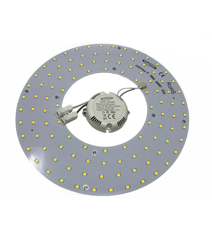 Circolina Led Modulo Neon Circolare 32 W 265 V Ricambio Plafoniere Luce Ca-32  -bianco Caldo      -