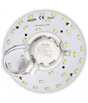 Circolina Led Ricambio Neon Corona Plafoniere 12 Watt Luce 6500k 4000k 3000k         