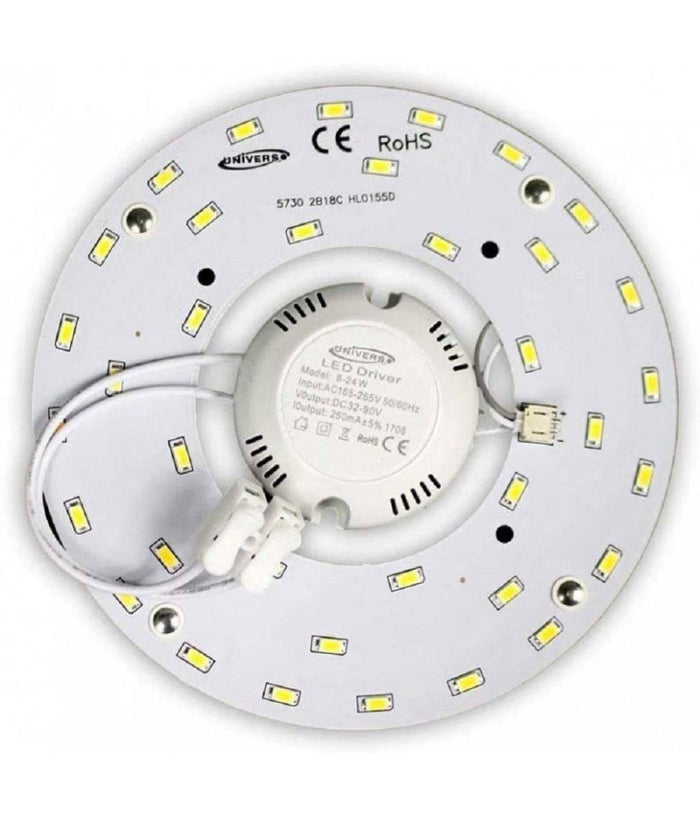 Circolina Led Ricambio Neon Corona Plafoniere 12 Watt Luce 6500k 4000k 3000k         