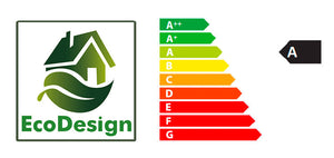 Stufa a Legna 6,7 kW 79,7x63,9x40 cm Verne Nera