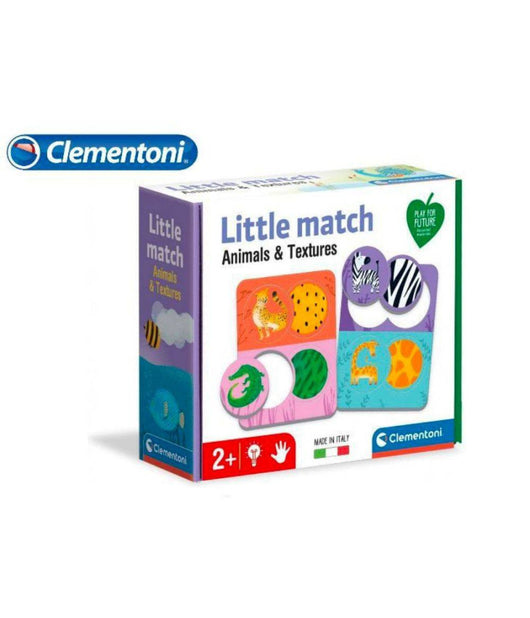 Clementoni Little Match Puzzle Ad Incastro Tema Animali Gioco Per Bambini 2+         