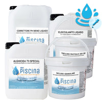 Kit Ph Control Per Mantenimento Acqua Piscina - Da 55 A 100 Mc