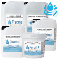 Kit Ph E Redox-cloro Control Per Mantenimento Acqua Piscina - Da 55 A 100 Mc