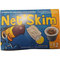 Prefiltro igienico skimmer NET'SKIM - scatola da 12 pezzi usa e getta