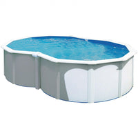 Piscina Fuori Terra a forma di Otto Gre VARADERO 500 - 5,00 x 3,40 h.1,20 m